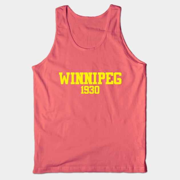 Winnipeg 1930 Tank Top by GloopTrekker